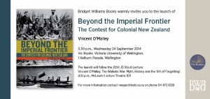 Beyond the Imperial Frontier launch invitation